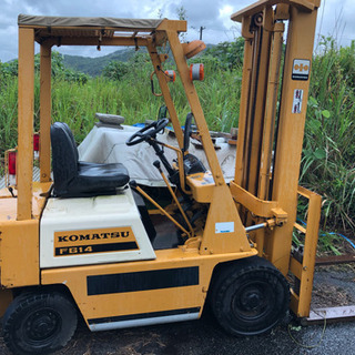 小松 フォークリフト FG14の画像