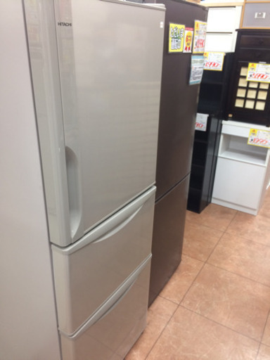 【値下げしました！6ヵ月保証】参考定価￥ 101,110 2015年 HITACHI 日立 265L 3ドア 冷蔵庫 R-27FV まんなか野菜タイプ