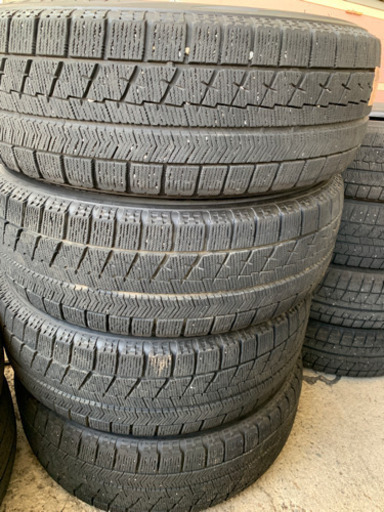 215/65r16 ブリヂストン  スタッドレスタイヤ 4本セット バリ溝 ③