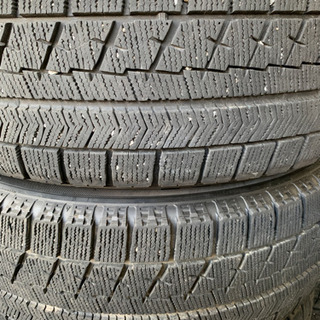 215/65r16 ブリヂストン スタッドレスタイヤ 4本セット バリ溝 ③