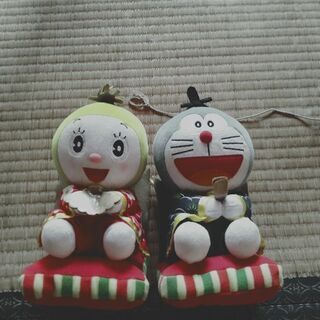 ドラえもんぬいぐるみびな