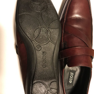 エコー ecco シューズ 23.5（37）ワインレッド 恐らく革靴の画像