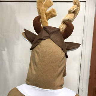 大人用 トナカイ 着ぐるみ 男女兼用 アナ雪 スヴェン風 ハロウィン コスプレ 衣装の画像