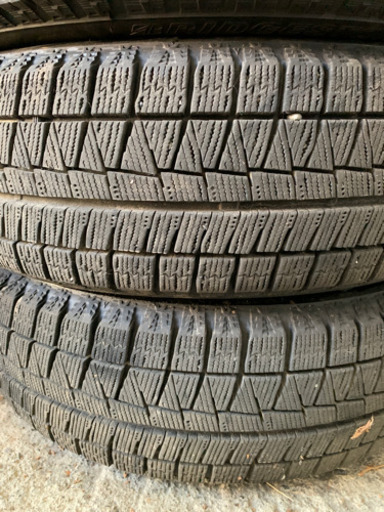175/65r15⭐️ブリヂストン  中古スタッドレスタイヤ 4本 バリ溝 ⑦