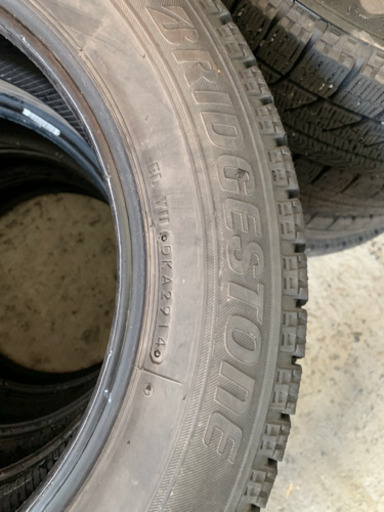 175/65r15⭐️ブリヂストン  中古スタッドレスタイヤ 4本 バリ溝 ⑦