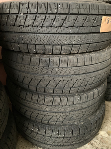 185/70r14 ⭐️ブリヂストン  スタッドレスタイヤ4本 バリ溝 ⑧2016年製