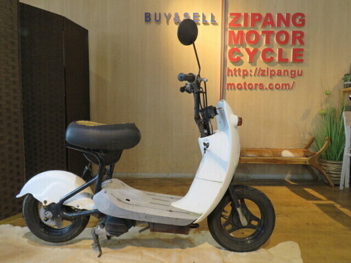 SUZUKI CHOINORI CZ41A スズキ チョイノリ 50cc ホワイト エンジン実動! パーツ取り 部品取り車 ベース車 バイク 札幌発