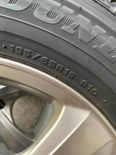 ブリスタッドレスタイヤホイール付き４本