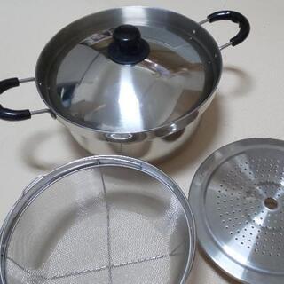 お取り引き相談中、ステンレス26cm３役鍋の画像
