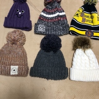 冬物(大きいサイズ)とニットの帽子♪の画像