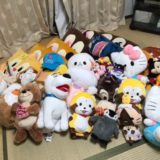 ぬいぐるみいろいろ。大事にしていただける方無料。