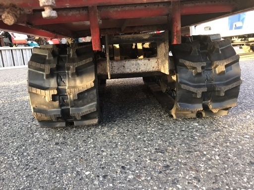 カワシマ 運搬車 EC615AP 手動ダンプ クローラ交換済