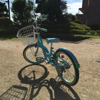 幼児用女の子自転車の画像