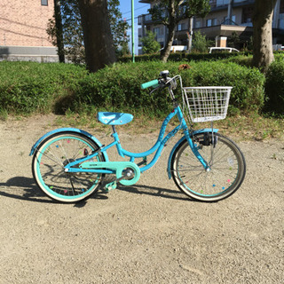幼児用女の子自転車の画像
