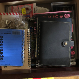 取引中未使用のノート等の文房具