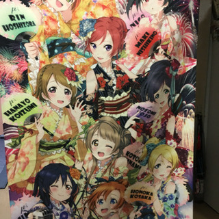 値下げ❣️ラブライブ！マイクロファイバーバスタオルの画像
