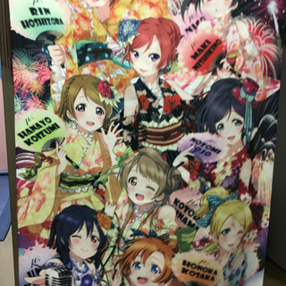 値下げ❣️ラブライブ！マイクロファイバーバスタオルの画像