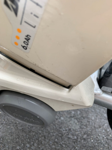 電動自転車 ヤマハPAS26インチ6Ah シルバー電動アシスト自転