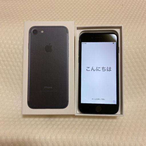 iPhone 7 Jet Black 32 GB SIMフリー