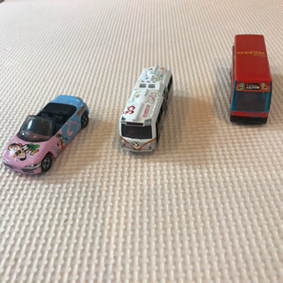 ディズニーシリーズ各種ミニカー3台セット