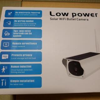新品未使用品 防犯カメラ ソーラー充電 WiFi 防水 監視カメ...