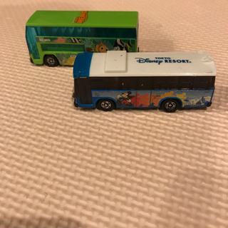 トミカディズニーシリーズ各種バスの画像