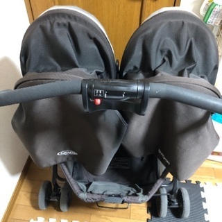 双子用ベビーカー