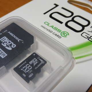 PAYPAY OK【送料込み】マイクロSDカード 128GB USH-1 CLASS10 未使用 micro sdxc card HIDISCの画像