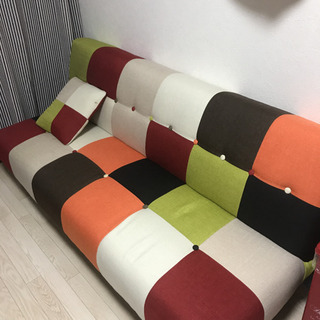 ソファベッド 3人掛ベッド (取引約束中)の画像