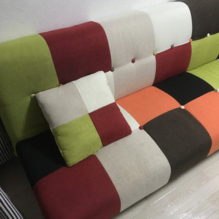 ソファベッド 3人掛ベッド (取引約束中)の画像