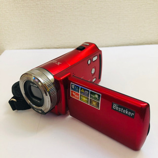 【新品・未使用】Besteker コンパクトビデオカメラ