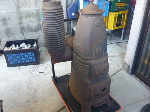 引取り限定・京都山科 ■ ダルマストーブ FUKUROKU フクロク石炭・薪ストーブ