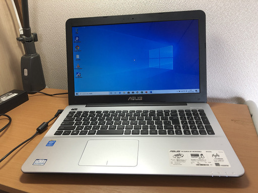 値下げしました。中古　ASUSノートパソコン　X555L　Core i3 5005U 2.0GHz 8GBメモリ　HDD640GB