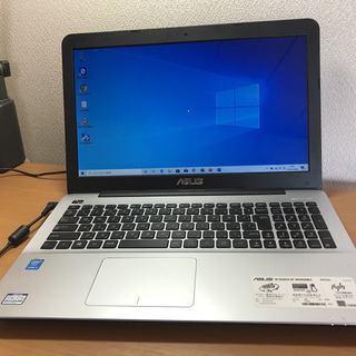 値下げしました。中古　ASUSノートパソコン　X555L　Core i3 5005U 2.0GHz 8GBメモリ　HDD640GB