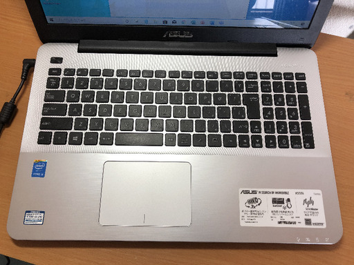 値下げしました。中古　ASUSノートパソコン　X555L　Core i3 5005U 2.0GHz 8GBメモリ　HDD640GB