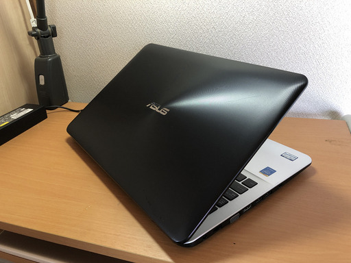 値下げしました。中古　ASUSノートパソコン　X555L　Core i3 5005U 2.0GHz 8GBメモリ　HDD640GB