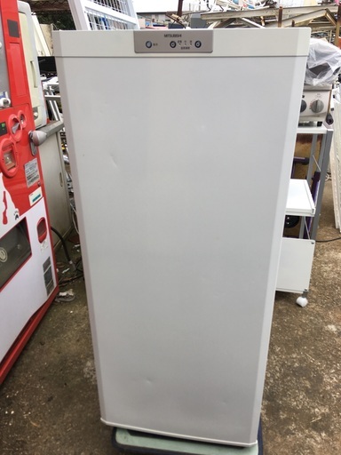三菱 ノンフロン冷凍庫 MF-U12N-W 121L 2010年製 急冷ボタン付き