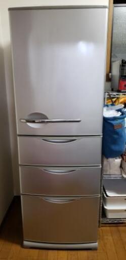 冷凍冷蔵庫SANYO355Lシルバー値下げ