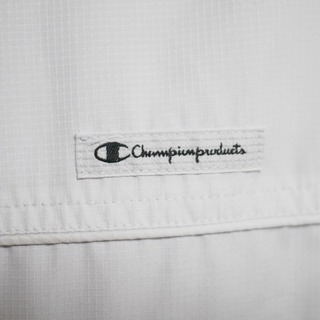 チャンピオン ウィンドブレーカー 中古 メンズMサイズ ホワイトの画像