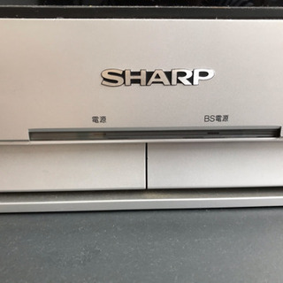 SHARP ブラウン管テレビの画像