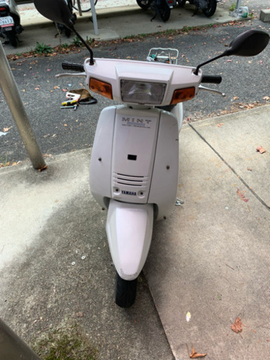 ヤマハミント(1YU) 実働  ヘルメット付き