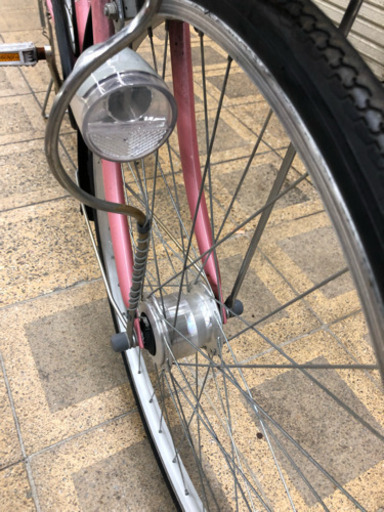 26インチ 自転車 自動点灯 値下げ