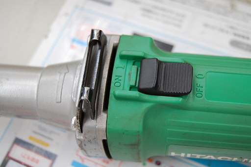 日立工機/HITACHI ハンドグラインダ GP4SA 32mm 元箱付き HiKOKI ハイコーキ☆ PayPay(ペイペイ)決済可能 ☆ 札幌市 清田区 平岡