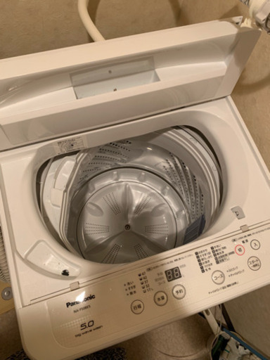 Panasonic全自動洗濯機5キロ☆NA-F50BE5