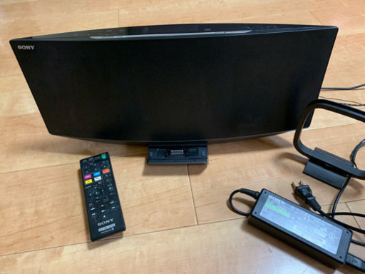 SONY システムステレオ  スピーカー iPhone接続、ラジオ、CD対応