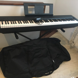 YAMAHA P-45 電子ピアノ +  スタンド + ペダル ...