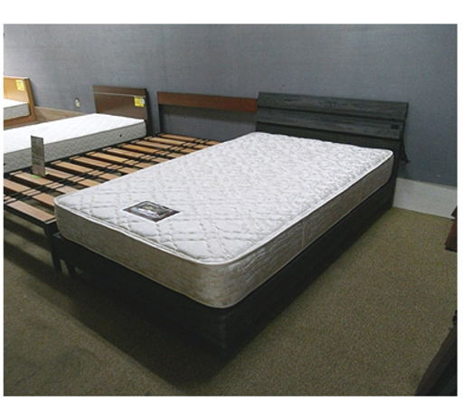 札幌 高級品!【Simmons セミダブルベッド】シンプル 分解＆組立可能 ポケットコイルスプリング シモンズ 安眠 寝具 セミダブルベット 本郷通店