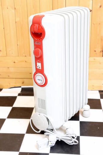 商談中・・ 限定カラー デロンギ オイルヒーター DeLonghi JR0812-RD 1200w 8～10畳