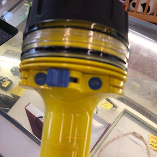 TOSHIBA◆東芝◆水中ライトイエロー◆乾電池式◆動作確認済◆スキューバ・素潜りの画像