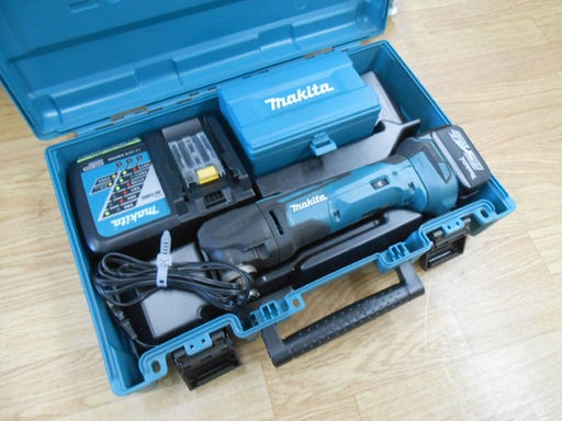makita/マキタ 充電式マルチツール TM41DRG 14.4V 6.0Ah バッテリー×2個 ケース・付属品付き 電動工具 ☆ PayPay(ペイペイ)決済可能 ☆ 札幌市 清田区 平岡